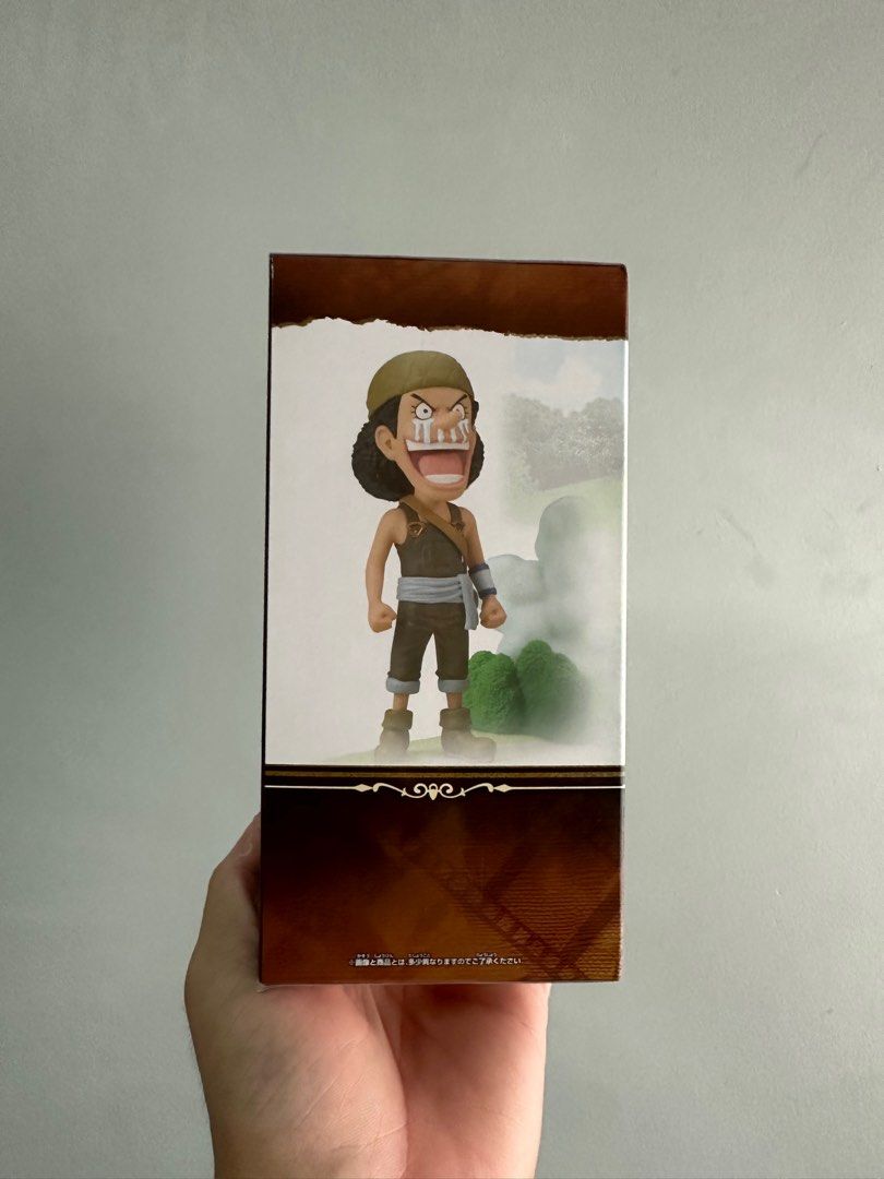 One Piece Figure - Banpresto - World Collectable Figure - Log Stories - Usopp Pirates (Category: Toy Figures) located in Singapore. Submitted by gameplushdeals (Listing ID 1301524926, Image 3). Description: One Piece Figure - Banpresto - World Collectable Figure - Log Stories - Usopp Pirates Brand new, box in mint condition.