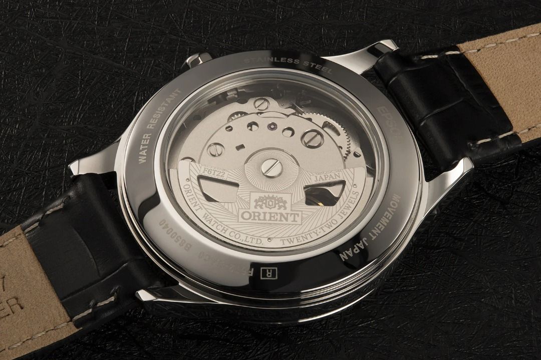 Orient Azure Open Heart Black Dial Automatic Watch RA-AG0019B RA ...