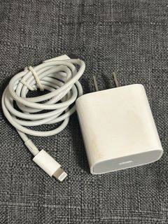 Original Apple 20W Fast Charger Type C  with Cable Cord