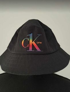 ORIGINAL CALVIN KLEIN UNISEX ADULT SWIMWEAR BUCKET HAT  - ONE SIZE, BLACK