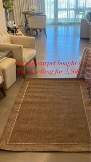 Outside carpet or home carpet