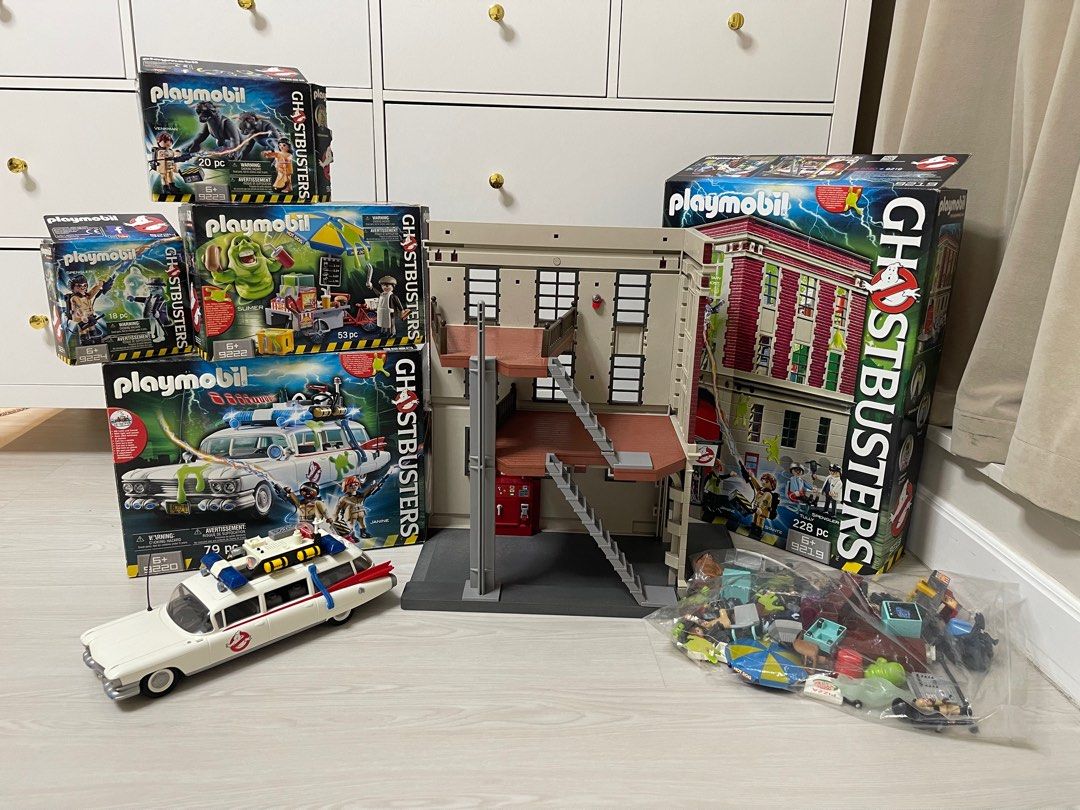 Playmobil ghostbusters fewl ecto argos