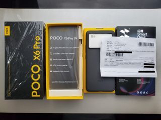 POCO X6 Pro 5G 12/512 Black NTC Approved Complete 1 month old with Receipt