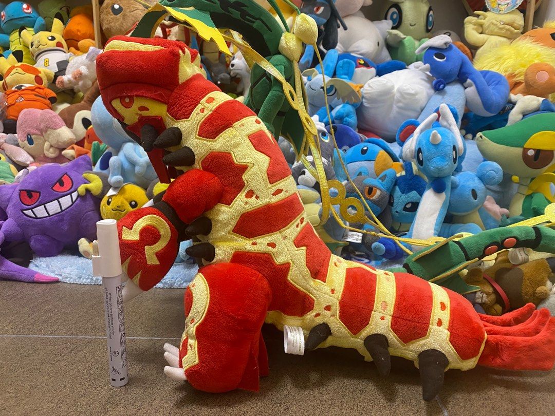Pokemon Center 2014 Primal Groudon Plush Hobbies Toys Toys Games on Carousell