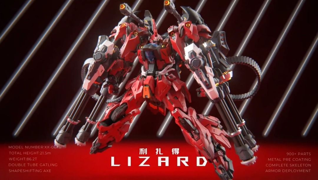 IN ERA+, RMD Series - Lizard (Plastic Model Kit), Hobbies & Toys, Toys ...