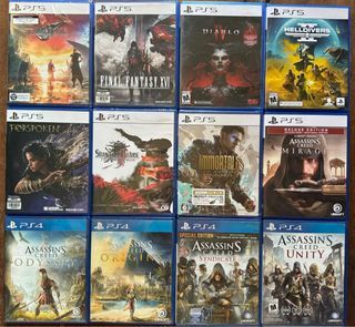 Ps4 and ps5 games sale or trade