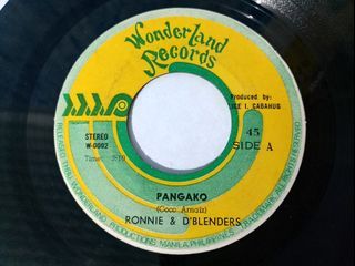 Ronnie Diao - PANGAKO / MUKHANG PERA (Manila Sound OPM 45 rpm vinyl record plaka)