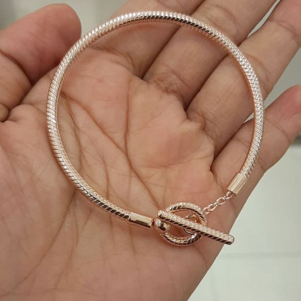 Pandora rose t bar bracelet 2025