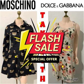 RUSH SALE! Take Both Authentic Dolce and Gabbana/Moschino Couture Dress