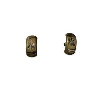 Saudi Gold earring screw type 21k
