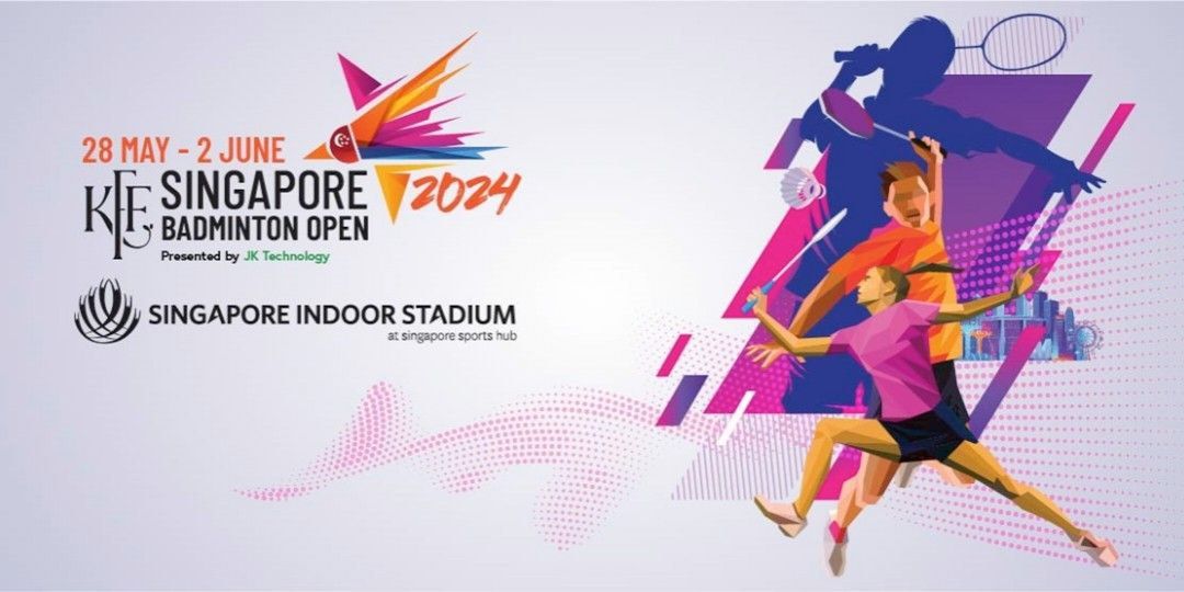 KFF Singapore Badminton Open 2024 Season Grandstand x2 SidebySide