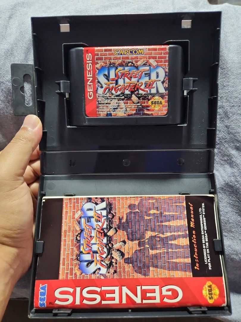 Sega Genesis - Street Fighter 2, Video Gaming, Video Games, Others on  Carousell