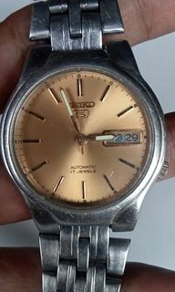 Seiko 5 vintage men's watch automatic 17 jewels