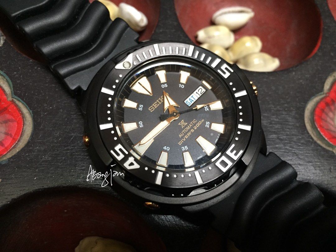 Seiko SRP641K1 Prospex Shrouded Monster Baby Tuna Black Nett