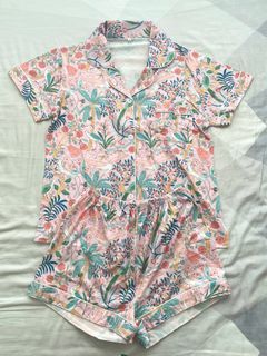 Shein flower pajama set