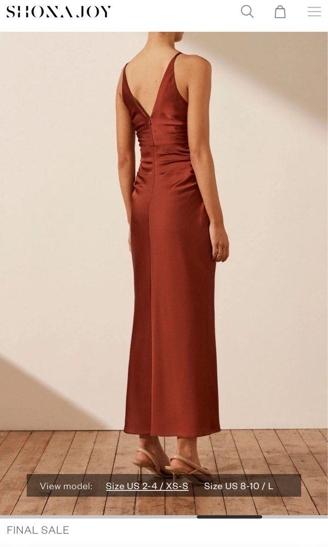 shona joy luxe high neck ruched midi dress Shona Joy | Dresses | Shona Joy Rose Luxe High Neck Ruched Midi Dress Size 4