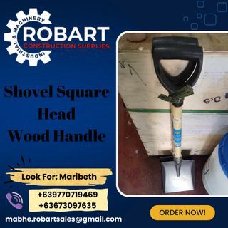 Shovel Square Head Wood Handle