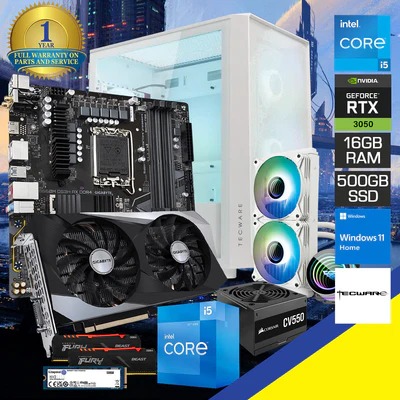 SIGMA FORGE M INTEL CORE I5-12400 16GB RAM + 500GB SSD RTX 3050 WINDOWS ...