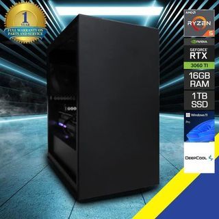 SIGMA MACUBE 110 V3 DESKTOP GAMING PC RYZEN 5 5600X 16 GB RAM 1TB SSD | RTX 3060 TI NDOWS 11 PRO