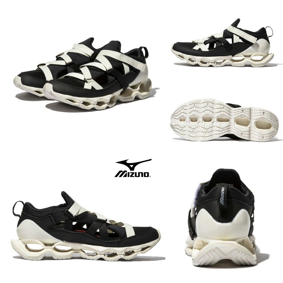 Mizuno black and white hot sale