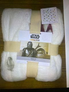 Star Wars mandalorian throw or blanket