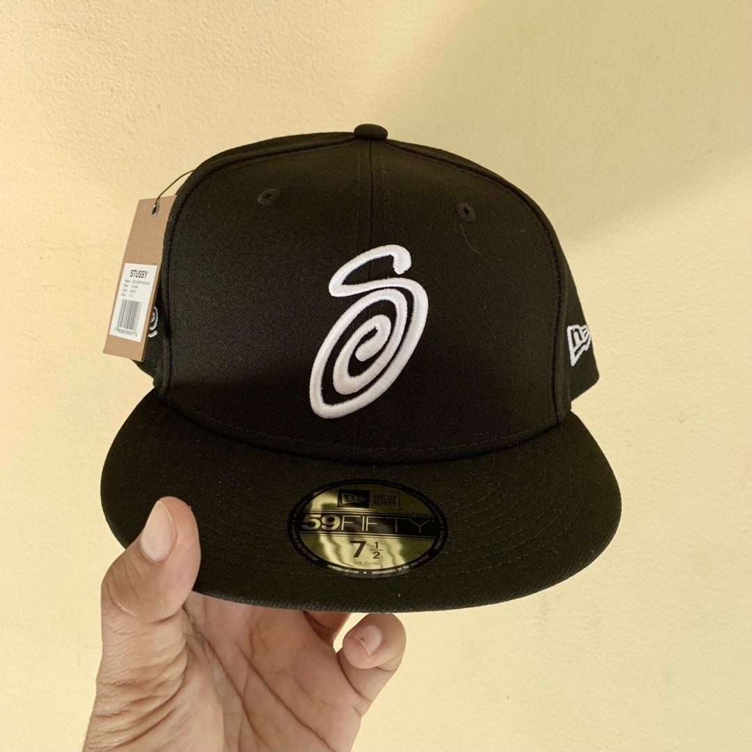 帽子 Stussy black New Era 9Twenty Basic CAP New Era × Stussy Stussy New Era Basic Trucker 9Twenty Cap in