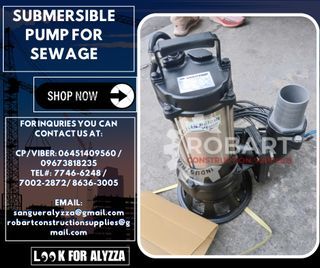 submersible pump for  sewage