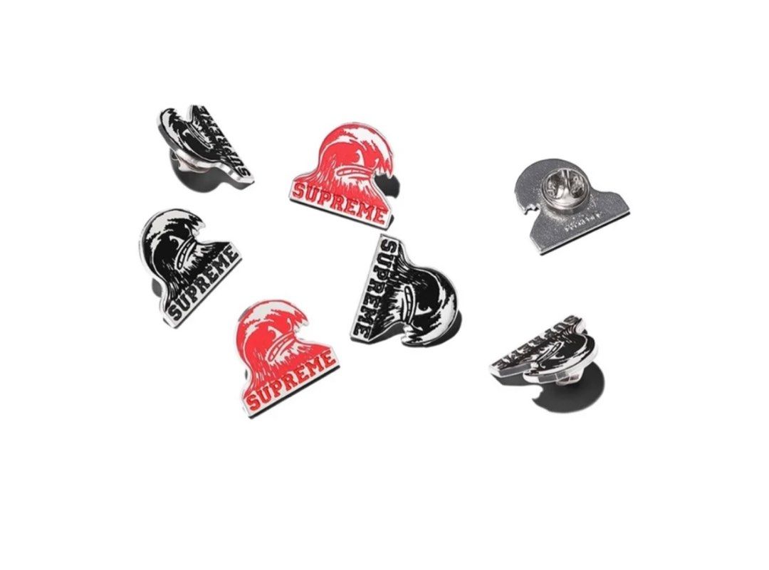 Supreme 2024 Spring Summer Wave Pin Red