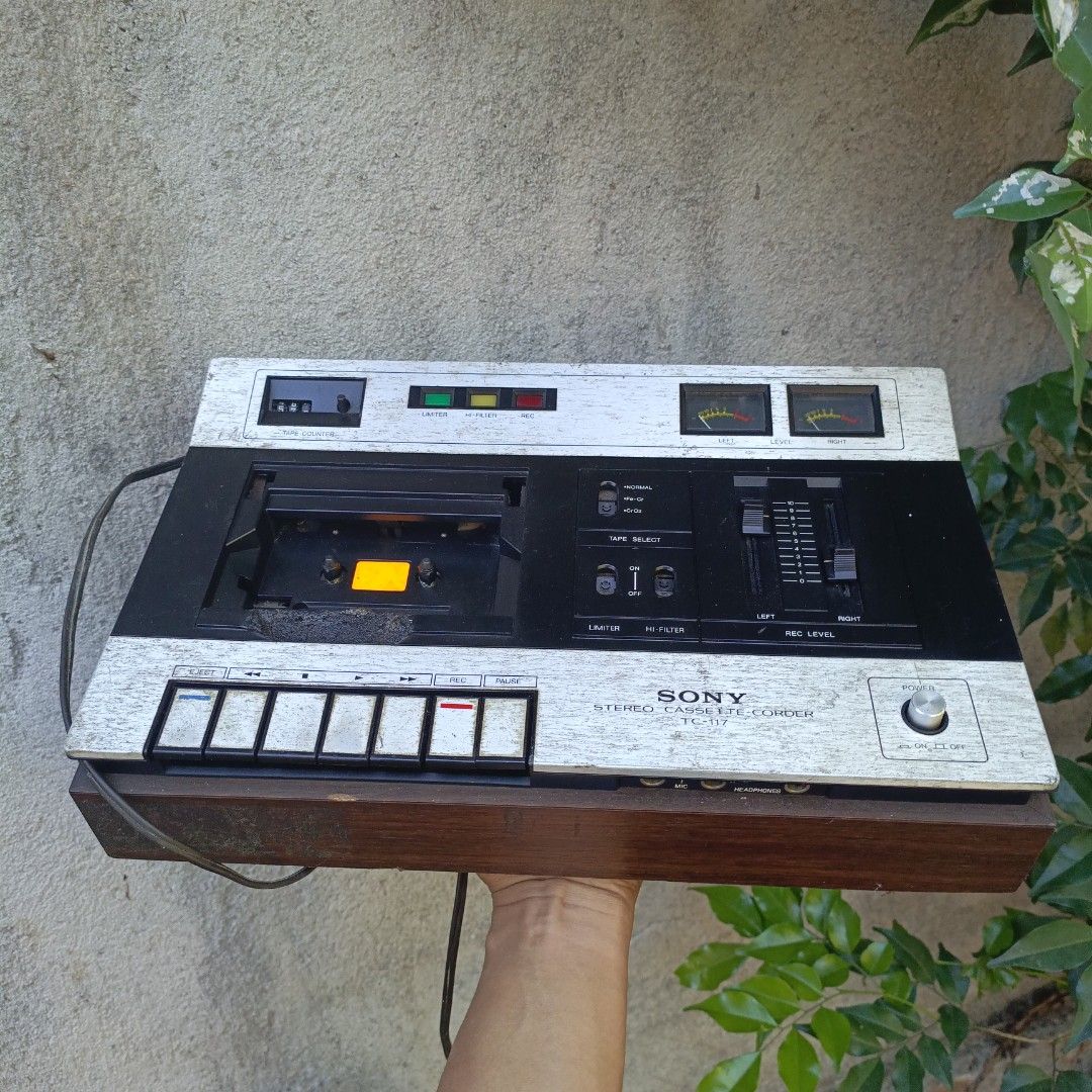 Tape deck sony antik jadul, Elektronik, Audio di Carousell