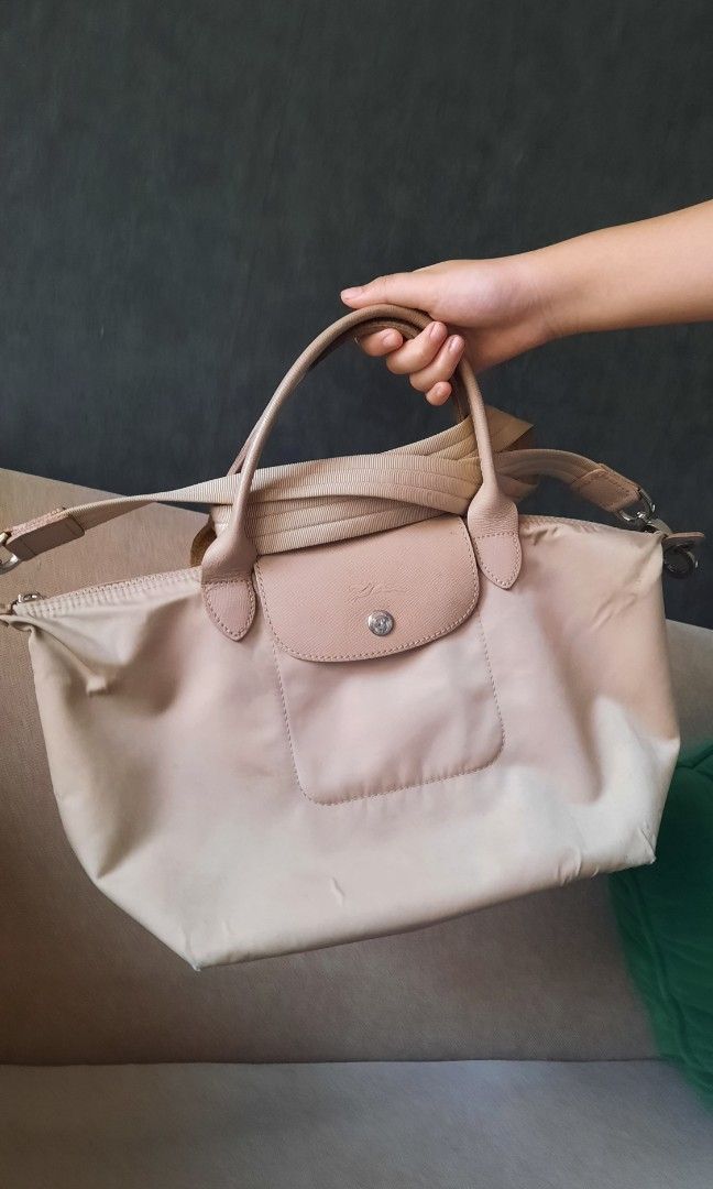 Tas Longchamp Neo Ori Store PIM 2 Warna Chalk size S