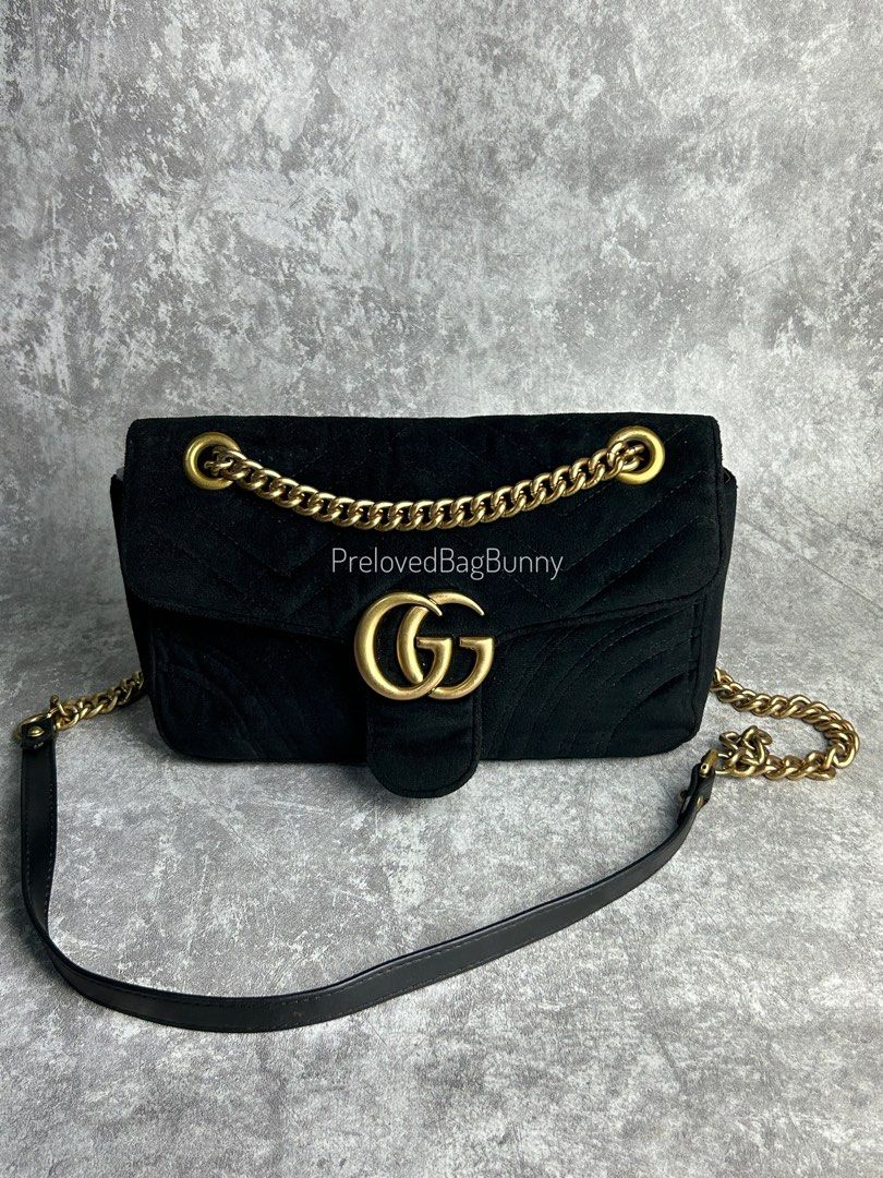 Gucci tas velvet on sale