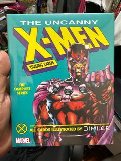 THE UNCANNY X-MEN TRADING CARDS BOOK BY JIM LEE