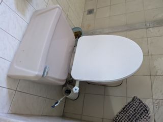 Toilet and lavatory set