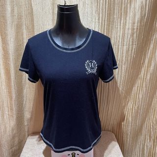 TOMMY HILFIGER WOMENS ROUNDNECK T-SHIRT NAVYBLUE 100%LEGIT (Please view all photo’s and read description)
