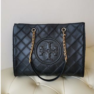 Tory Burch Soft Fleming Tote on Chain