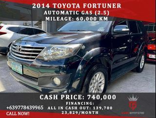 Toyota Fortuner 2014 2.5 G GAS Auto