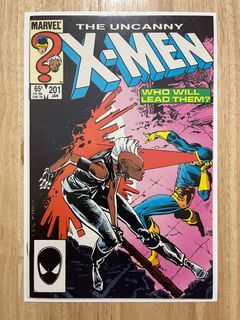 Uncanny X-Men #201 - 1st Cable (Baby Nathan) -  VF Condition