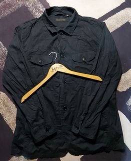 Uniqlo Overshirt Jacket ( Linen Blend )