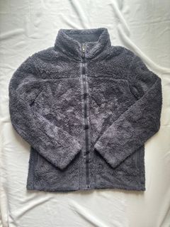 Uniqlo reversible fur jacket