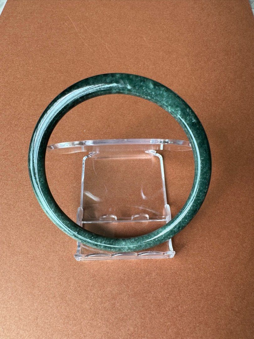 Untreated jade bangle cheap