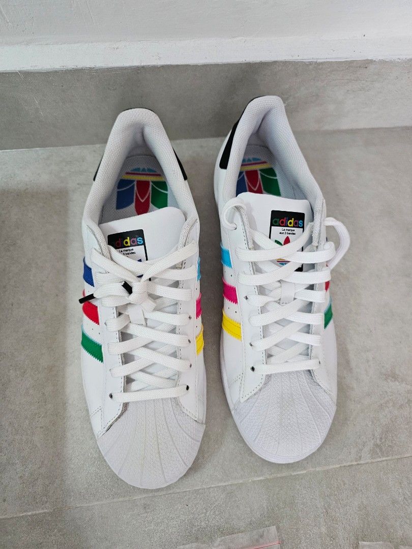 Unworn Adidas Superstar Colorful Trefoil La Marque Aux 3 Bandes