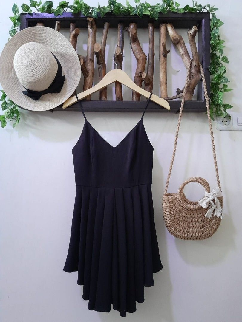 VALLEYGIRL JEANS PLEATED JUMPSUIT, Fesyen Wanita, Pakaian Wanita