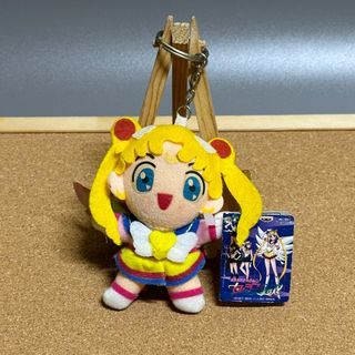 Vintage Banpresto 1994 Sailor Moon Mini Plush Charm/Keychain (needs minor cleaning) 9cm - Php 300