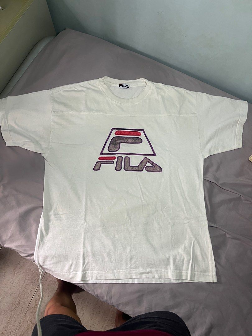 Fila retro t shirt hot sale