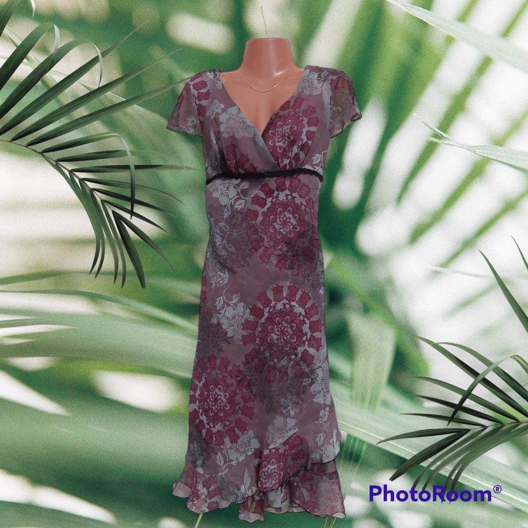 floral yellow summer dress Landon Mini Dress Yellow Floral main image 1