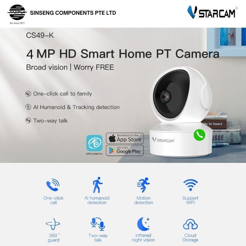 Vstarcam C18s Vstarcam Ip Camera Eye4 Smart Cloud Night Vision