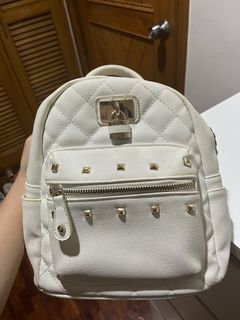White Mini Backpack