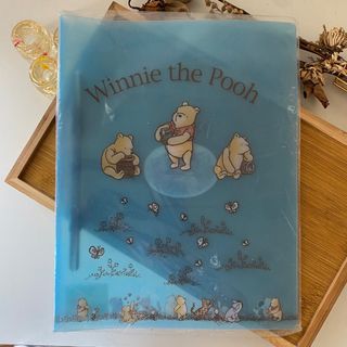 Winnie the Pooh Binder with Free Clear File