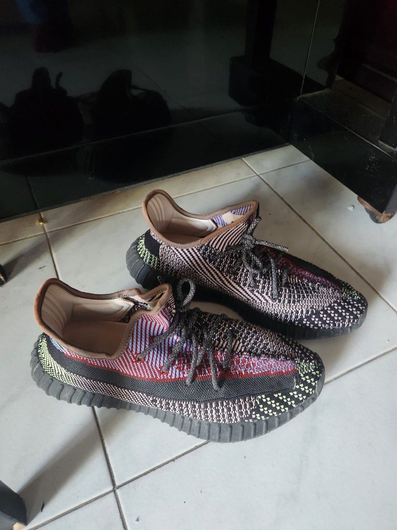 Yeezy Yecheil Non reflective UK11.5 Men s Fashion Footwear Sneakers on Carousell
