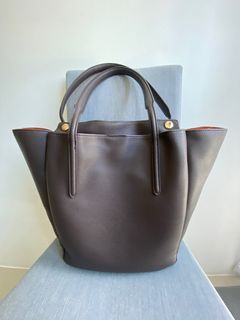 Zara Brown Tote Bag
